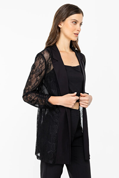 Ekol Μακρύ μπουφάν από τούλι