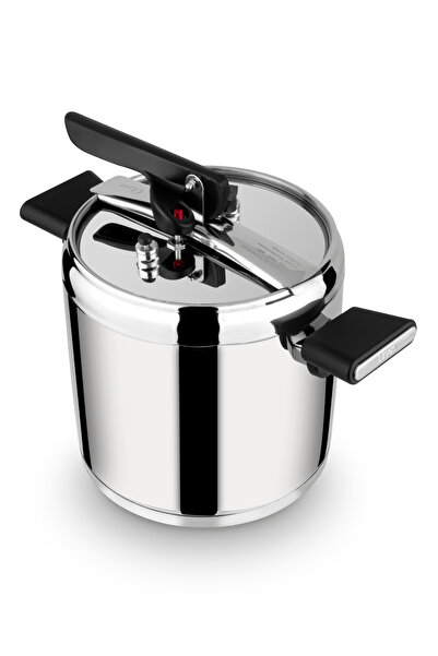 Lines Coral Pressure Cooker with Stainless Steel