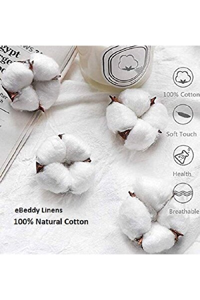 EVYA Natural 100% Cotton Decor Long Pillowcase 50x135cm Maternity Pillowcase Emerald Green Color