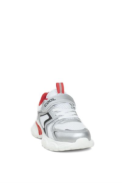 Cool Kids Cool Kane Filet Boy's Walking Shoes - White and Red