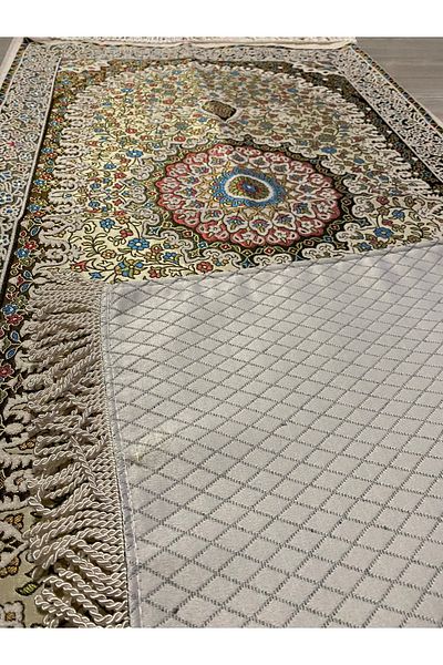 SOLAKLARGROUP Ultra Luxury Lined Zeugma Prayer Rug - Dowry, Gift, Mawlid, Bundle Holder