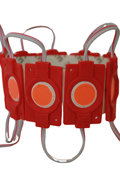 Hazar Led 12 Volt 2.4 Watt Tekli Su Geçirmez Modül Led Kırmızı (10 ADET)