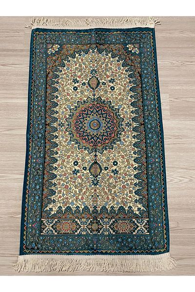 SOLAKLARGROUP Ultra Luxury Lined Zeugma Prayer Rug - Dowry, Gift, Mawlid, Bundle Holder