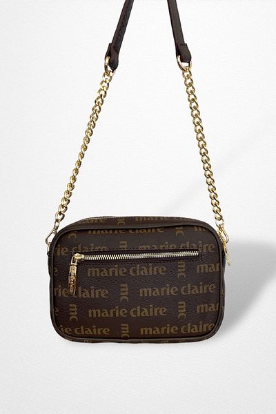 Marie Claire Brown Women's Messenger Bag Layla MC241103761