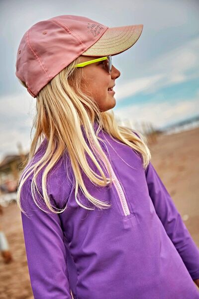 Marina Costum de baie pentru fetiță cu parașuta violet - K2408