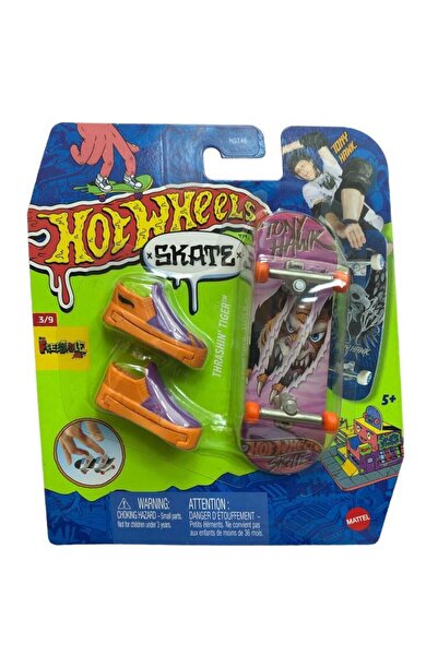 HOT WHEELS Skate Parmak Kaykay Tiger HGT46 HVJ93 Lisanslı Ürün