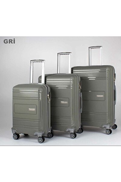 Beren çanta Travel Polo Kırılmaz Silikon A Kalite ( 3-lü Set ) Valiz.