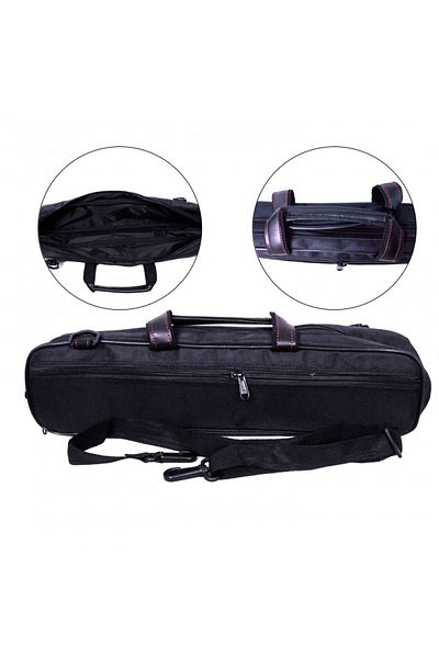 Fortex Yfg-300-bk Side Flute Gigbag Waterproof Case with Pad
