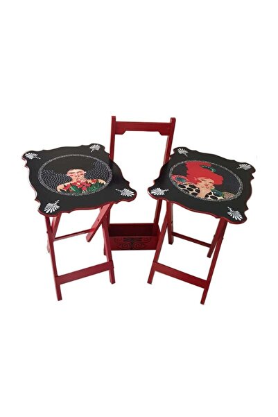 Ayshe Home Ayshehomeart Tasarım 2'li Zigon Sehpa