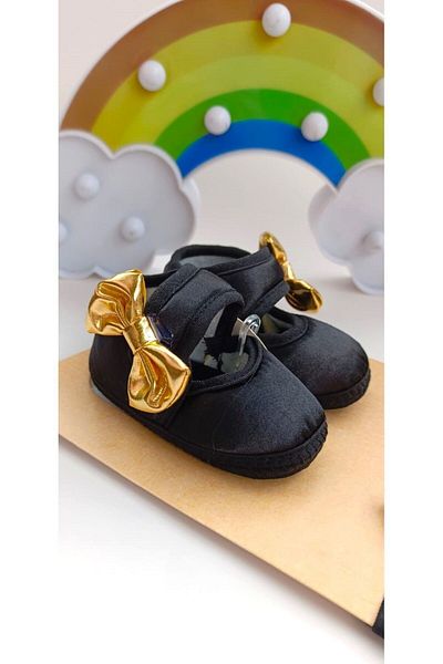 Modomood BilgeTrend Baby Booties and Bandana Set - Scallop Patterned Shoes B888
