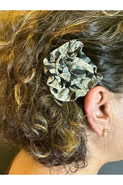 Gönülden Tasarım Σετ γυναικεία κλιπ μαλλιών με σχέδια 7X7 CM - με κλιπ 8 τμχ