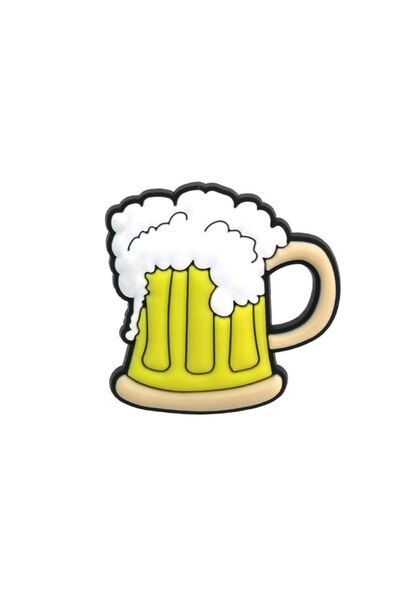 Crocs Terlik Süsü Jibbitz Bira Bardağı Charm