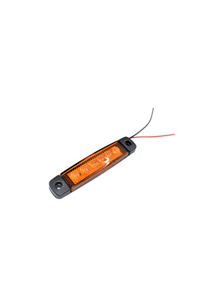EMIR 1 Adet Sarı Parmak Lamba 6 Led 12V 24V