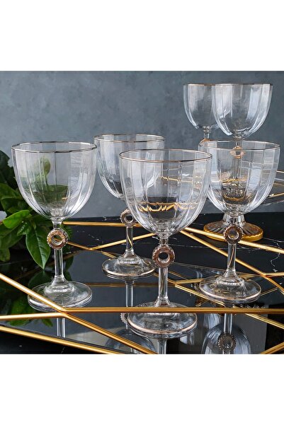 REGNA HOME Fine Living Regna HomeHelen Platinum Water Cup - Gilded Model