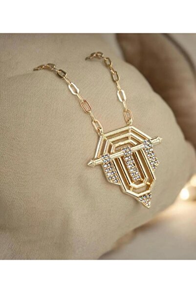 DMR Accessoire Serenay sarıkaya kolyesi 316 L kararmaz solmaz dayanıklı serenay kolye