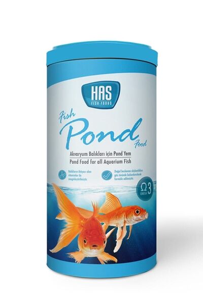 Has Sarı Pond Yem 1 Lt 100 Gr