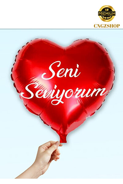 CNGZSHOP I Say My Love from Heart: I Love You Heart Foil Balloon