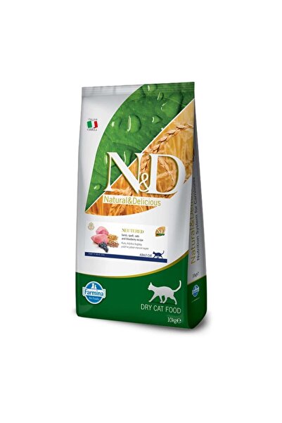 N&D Nd Düşük Tahıllı Kuzulu Kısır Kedi Maması 10 Kg