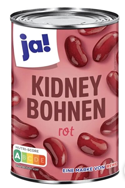 JA KIDNEYBOHNEN 400g Kırmızı Fasülye