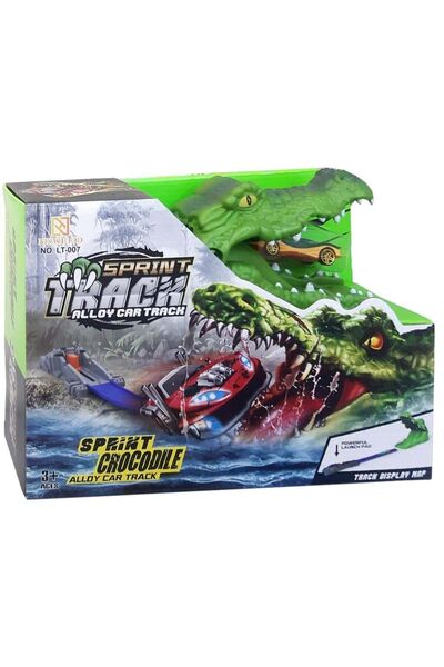 Birlik Oyuncak Timsah Ağız Fırlatmalı Araba Seti LT-007