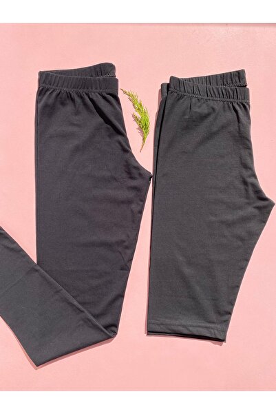 LEYNA BUTİK Дамски черни чорапогащи, 1 брой, дълги и 1 брой над коляното - па...