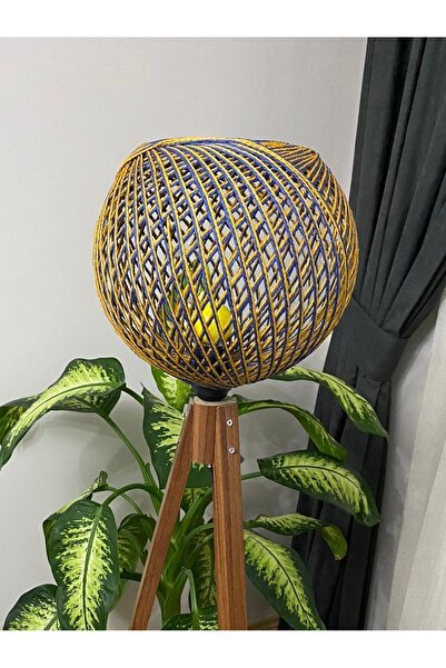 afralya home Jüt Ip Avize, Küre Sarkıt, Top Avize, Sarkıt, Jüt Top Küre Lambader Başlığı, Duysuz Ayaksız