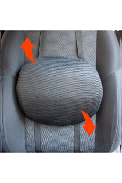 Ankaflex Oval Bel Yastığı Araç Koltuk Sandalye Bel Minderi Bel Desteği