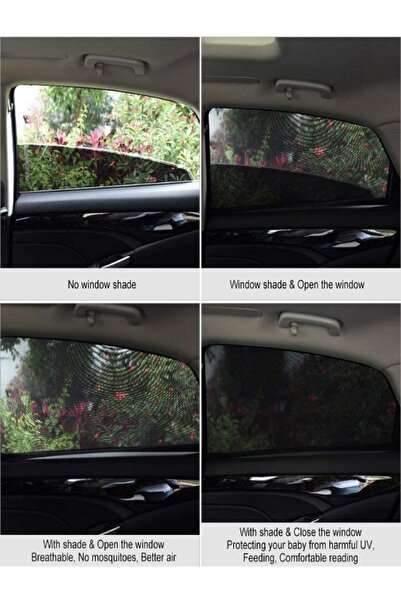 Ankaflex ستارة ظلة للنافذة الجانبية الأوتوماتيكية قطعة واحدة