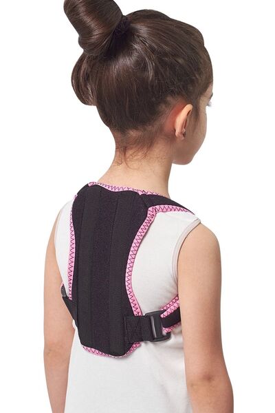 Ankaflex Children's Upright Posture Corset For Kids Orthopedic Medical Back Waist Girls Boys Teenager Anti-Humpback