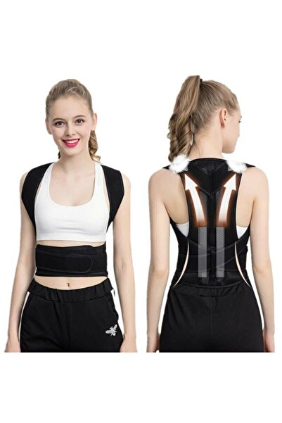 Ankaflex Corset unisex cu sârmă dublă Postura verticală Anti-cocoșat Corset m...