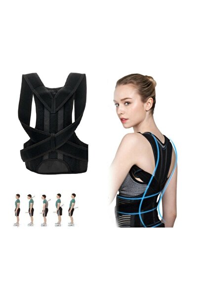 AnkaWood Μαύρο Unisex Διπλό Underwire - Ορθοπεδικός Κορσές Ώμου Πλάτης Μέσης