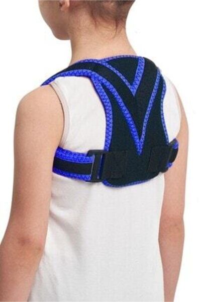 Ankaflex Blue Children's Back Corset - Upright Posture, Anti-Humpback
