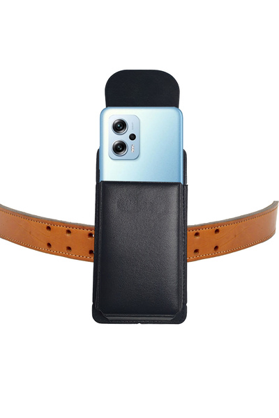 EXENAR Husă verticală pentru curea pentru Poco X4 GT - X4 Pro 5G, cu fixare î...