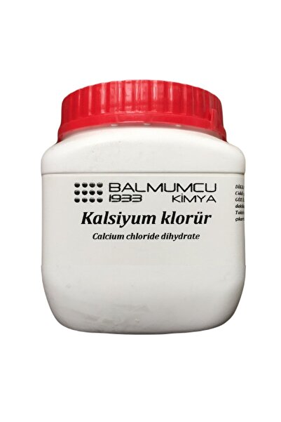 BALMUMCU Food Grade Kalsiyum Klorür Calcium Chloride Dihydrate (food Grade) 1kg