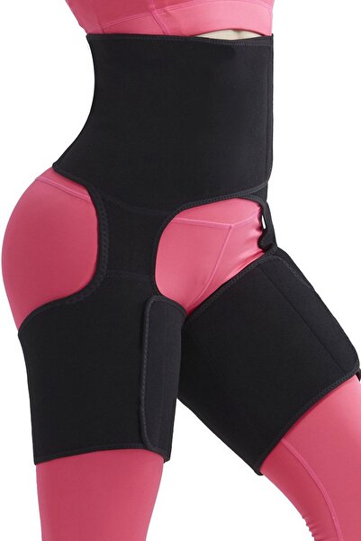 Ankaflex Kalça Toparlayıcı Dikleştirici Popo Açık Termal Korse Bacak Bel Fitl...