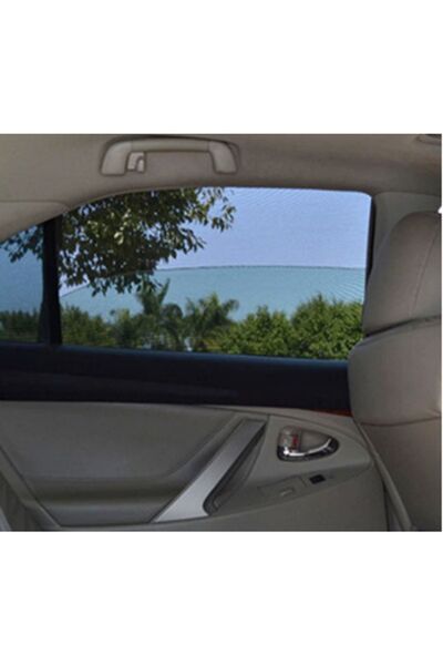 AYACO 2 Pieces Auto Curtain Vehicle Side Window Sunshade Rear Seat Sunscreen 2 Pieces