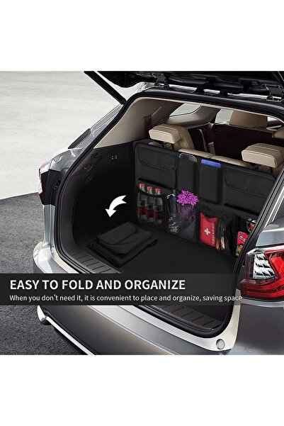 Ankaflex Araç Bagaj Düzenleyici Toparlayıcı 8 Cepli Çanta