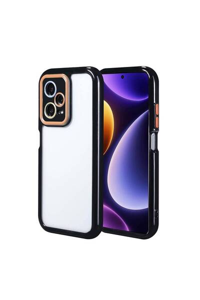 Nezih Case Xiaomi Redmi Note 12 Pro 5G Kılıf Kamera Koruması ve Kenarları ren...