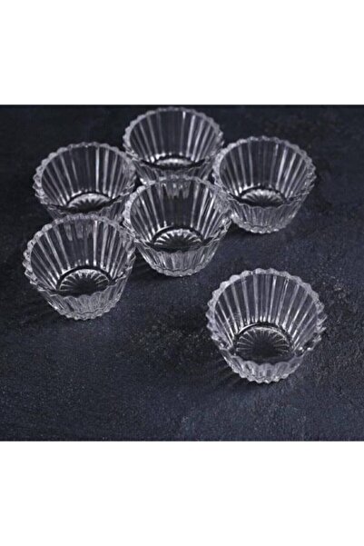 Uzman Ticaret 6'lı Mini Lokumluk Sunumluk/şekerlik/sosluk/reçellik