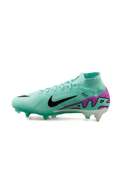Nike Men's Green Mercurial Zoom Superfly 9 Elite Sg Proac - Wet and Soft Grass Floor Football Shoes DJ5166-300