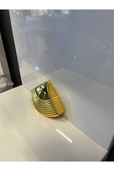 Emaks Mâner din metal pentru ușă dulapului de 64 mm, auriu, pentru unitate TV, bucătărie, sertar modern, mâner pentru mobilier, noptiera aurie