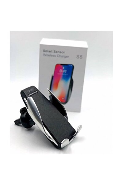 Smart Sensor Smart Sensör S5 Araç Içi Sensörlü Wireless Şarj Telefon Tutucu