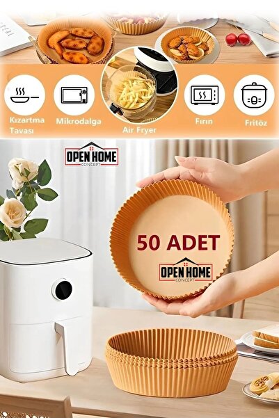 Open Home Concept 50 قطعة من أطباق الخبز المستديرة للاستعمال مرة واحدة