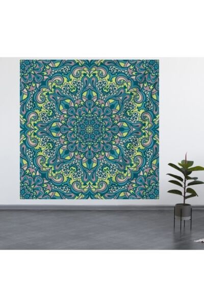 ALAMODECOR Tapiserie Mandala (100X100, 140X140) / Covor de perete