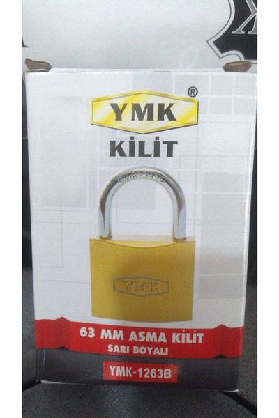 YMK Padlock Yellow 63 Mm107681
