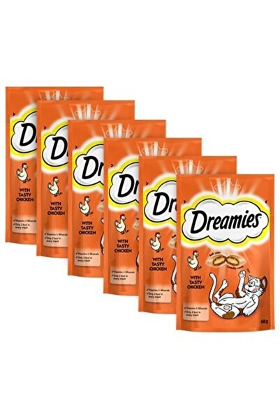 Dreamies Dreamıes Tavuklu Kedı Odulu Maması 6lı