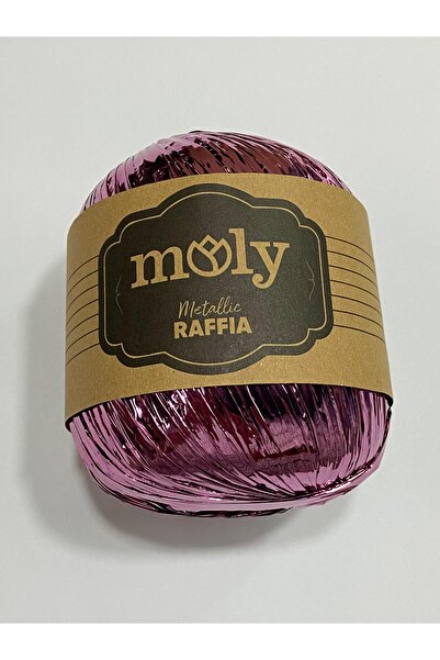 Moly Μεταλλικό Σετ Σχοινιού Ραφίας - 4 τεμάχια (4x50gr) Σχοινί/Σχοινί Τσάντας/Μεταλλικό Σχοινί