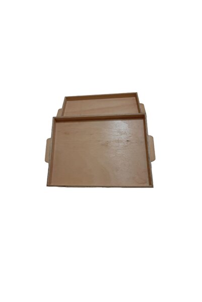 Montessori Gemisi صينية عرض كبيرة الحجم