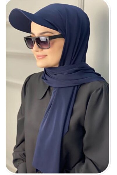 ZAHRANUR HİJAB شال جاهز مع بونيه وقبعة - وشاح