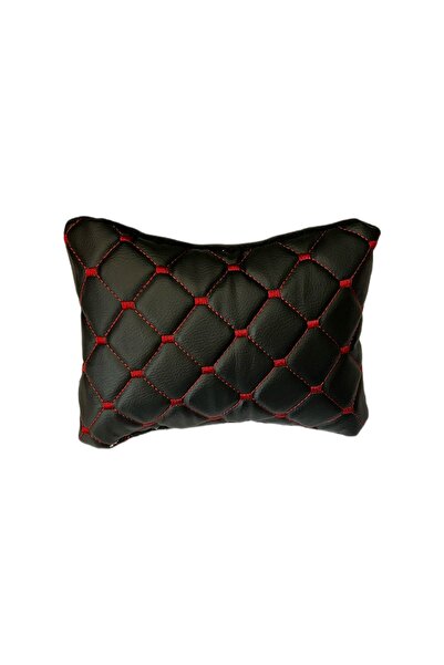 TUSBA MARKET وسادة رقبة لمقعد السيارة للسفر من الجلد | وسادة سيارة من الجلد ا...